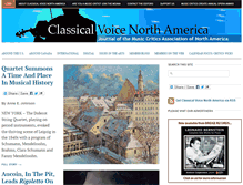 Tablet Screenshot of classicalvoiceamerica.org
